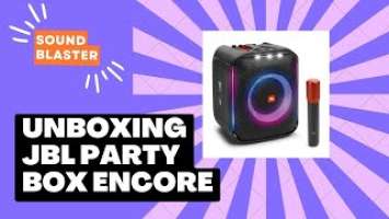 Unboxing JBL Party Box Encore | JBL Original Pro Sound