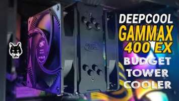 DEEPCOOL GAMMAX 400 EX, Budget Air Cooler, AM4 Installation and Ryzen 5 2600 Performance
