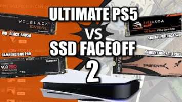 The BIG PS5 SSD Comparison 2 - WD Black vs Firecuda 530 vs Samsung 980 vs Sabrent Rocket 4