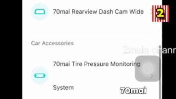 70mai Dash Cam App A400 Quick View Kamera Applikasi