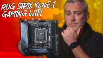 ASUS ROG STRIX X670E-I Gaming Wifi Review [VRM Thermals | Power | Operating Costs]