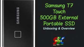 Samsung T7 Touch | Portable External SSD (Solid State Drive) | Unboxing and Overview