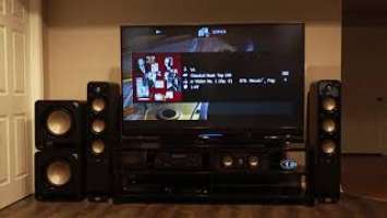 Polk Audio S60 Tower Speakers 2.0 Stereo Sound Demo - Classical