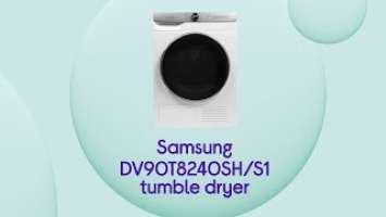 Samsung DV90T8240SH/S1 WiFi-enabled Tumble Dryer - White | Product Overview | Currys PC World
