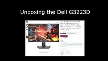 Tech Check: Unboxing the Dell G3223D Gaming Monitor
