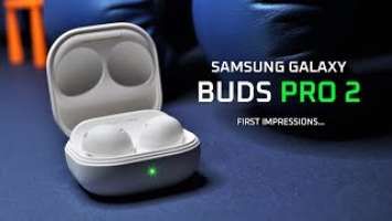 Samsung Galaxy Buds2 Pro - Sound Quality and ANC First Impressions