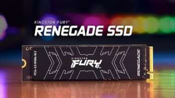 PCIe 4.0 NVMe M.2 high-performance gaming SSD – [Kingston FURY Renegade SSD]