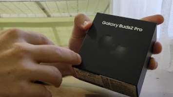 Распаковка беспроводных наушников Samsung Galaxy Buds 2 PRO / Цена / Вот это наушники...