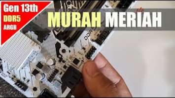 Ini dia Motherboard DDR5 MURAH buat Intel | Asrock H610M HDV/M.2+ D5