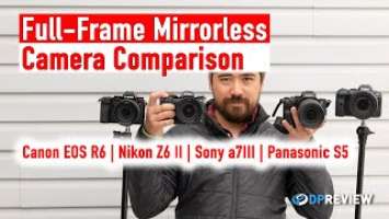 Best Mid-Range Full Frame Mirrorless: Canon R6, Sony a7 III, Nikon Z6 II, Panasonic S5