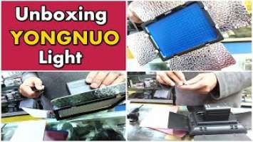 Unboxing Yongnuo NY300 ii DSLR Video LED Light
