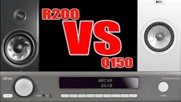 [Sound Battle] Polk Audio Reserve R200 vs KEF Q150 Bookshelf Speakers w/Arcam SA10 Integrated Amp