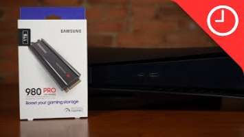 Samsung 980 Pro M.2 1TB SSD PlayStation 5 Upgrade Tutorial and Review