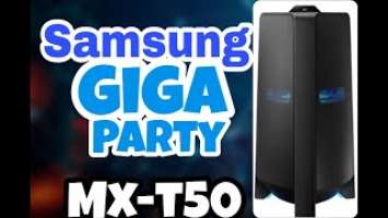 Samsung giga party audio speaker MX-T50