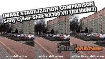 Image Stabilization Comparison: Sony Cyber-shot RX100 VII (RX100M7)