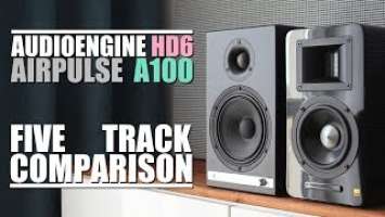 AirPulse A100 vs Audioengine HD6  ||  5 Track Comparison