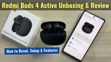 Redmi Buds 4 Active Unboxing & Review | Low Latency Gaming TWS Earphone Under Rs.1500