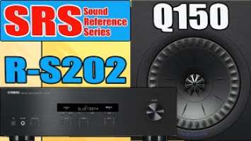 [SRS] KEF Q150 Bookshelf Speakers / Yamaha R-S202 Stereo Receiver