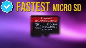 Kingston Canvas React Plus Micro SD Review - The Fastest Micro SD You Can Buy
