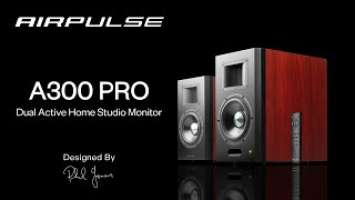 AirPulse A300 Pro Dual Active Home Studio Monitor