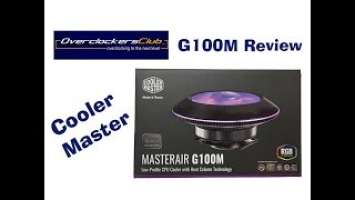 Cooler Master MasterAir G100M CPU Cooler Review