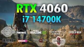 RTX 4060 + i7 14700K : Test in 12 Games