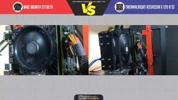 AMD Wraith Stealth VS Thermalright Assassin X 120 R SE - CPU Cooler Benchmark