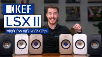 KEF LSX II Wireless HiFi Bookshelf Speakers Review - The NEW Desktop Speakers You NEED!