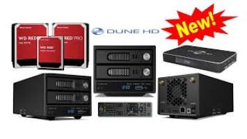 DUNE HD REAL VISION 4K DUO MEDIA PLAYER +WD RED'S