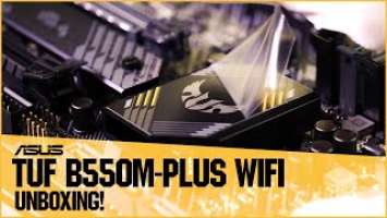 Unboxing | ASUS TUF Gaming B550M-Plus (WiFi) Motherboard