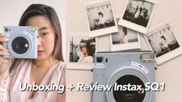 [ENG] ASMR Unboxing Fujifilm Instax SQ1 + REVIEW INDOOR - OUTDOOR | Indonesia