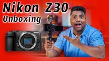 Nikon Z30 camera unboxing Detail Review| In Telugu | New Vlogging Camera