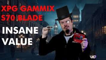 XPG Gammix S70 Blade Review - The best value Gen4 NVMe SSD we have EVER tested!!
