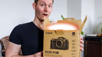 Unveiling My New Creative Tool: Canon EOS R5 C — Unboxing & First Impressions