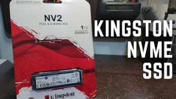 KINGSTON NVME SSD 1TB NV2 PCIE 4.0 | UNBOXING | INSTALLING | CLONING | 4K UHD |
