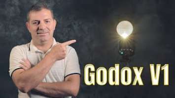 Godox V1 الفلاش المميز