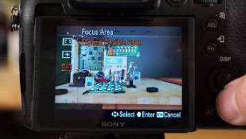 Sony RX10 IV - Focus Area & Focus Modes
