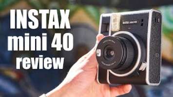 Fujifilm INSTAX Mini 40 REVIEW vs Mini 11: BEST Instant camera and tutorial