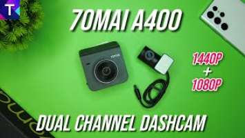 70MAI A400 Dual Channel Dashcam |  Quick Unboxing + Video Samples + License Plate Readability
