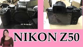 NIKON Z50 | UNBOXING VALENTINES GIFT | HAPPY WIFE | AngelannBrent