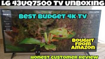 LG 43UQ7500 43 inch 4k Tv Unboxing | Lg uq7500 43 inch Unboxing &  Review