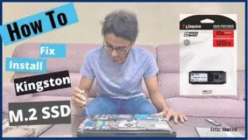 HOW TO FIX/INSTALL KINGSTON A400 M.2 SSD: Upgrade Your Storage | 4K | Anfas Ahamed
