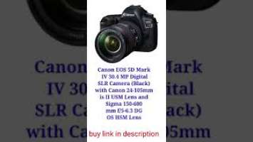 Canon EOS 5D Mark IV 30 4MD DSLR camera combo Lens