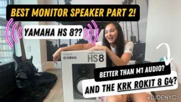 Yamaha HS8 Best Monitor Speaker Unboxing - Part 2