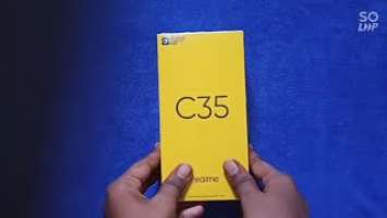 Realme C35 unboxing in Tamil