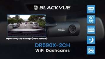 BlackVue DR590X-2CH | Expressway day footage (front camera)