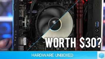 AMD Wraith Stealth vs. Cryorig C7, Mini-ITX Chopin Build