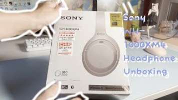 Sony WH 1000XM4 ASMR Unboxing | Short Review