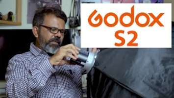 Godox S2 Speedlite Flash Mount Bracket Unboxing & Review || Ad100pro || Ad 300 preo