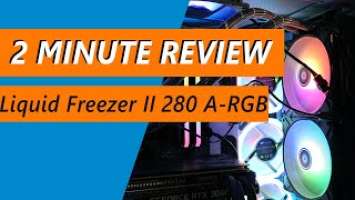 ARGB AIO cooler tested - ARCTIC Liquid Freezer II 280 A-RGB Review